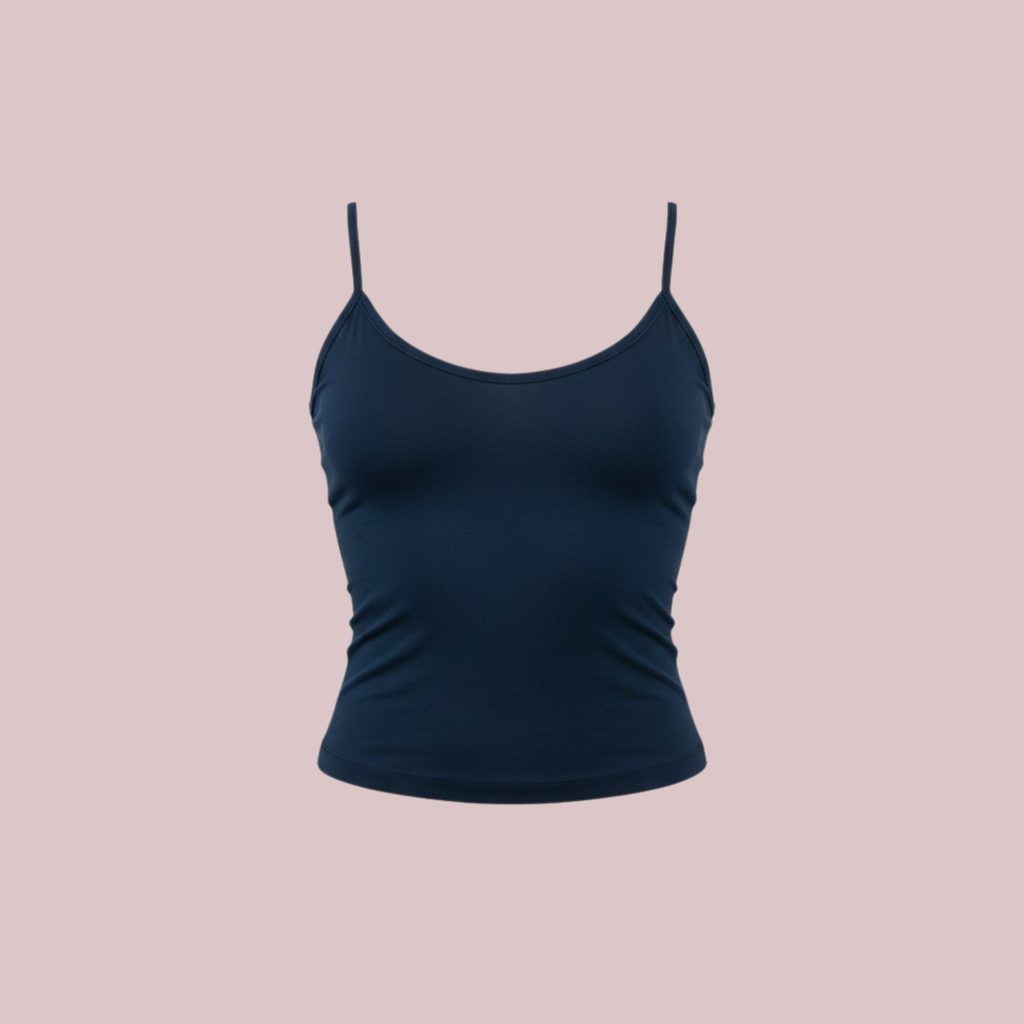 GROU Feather Top | Navy