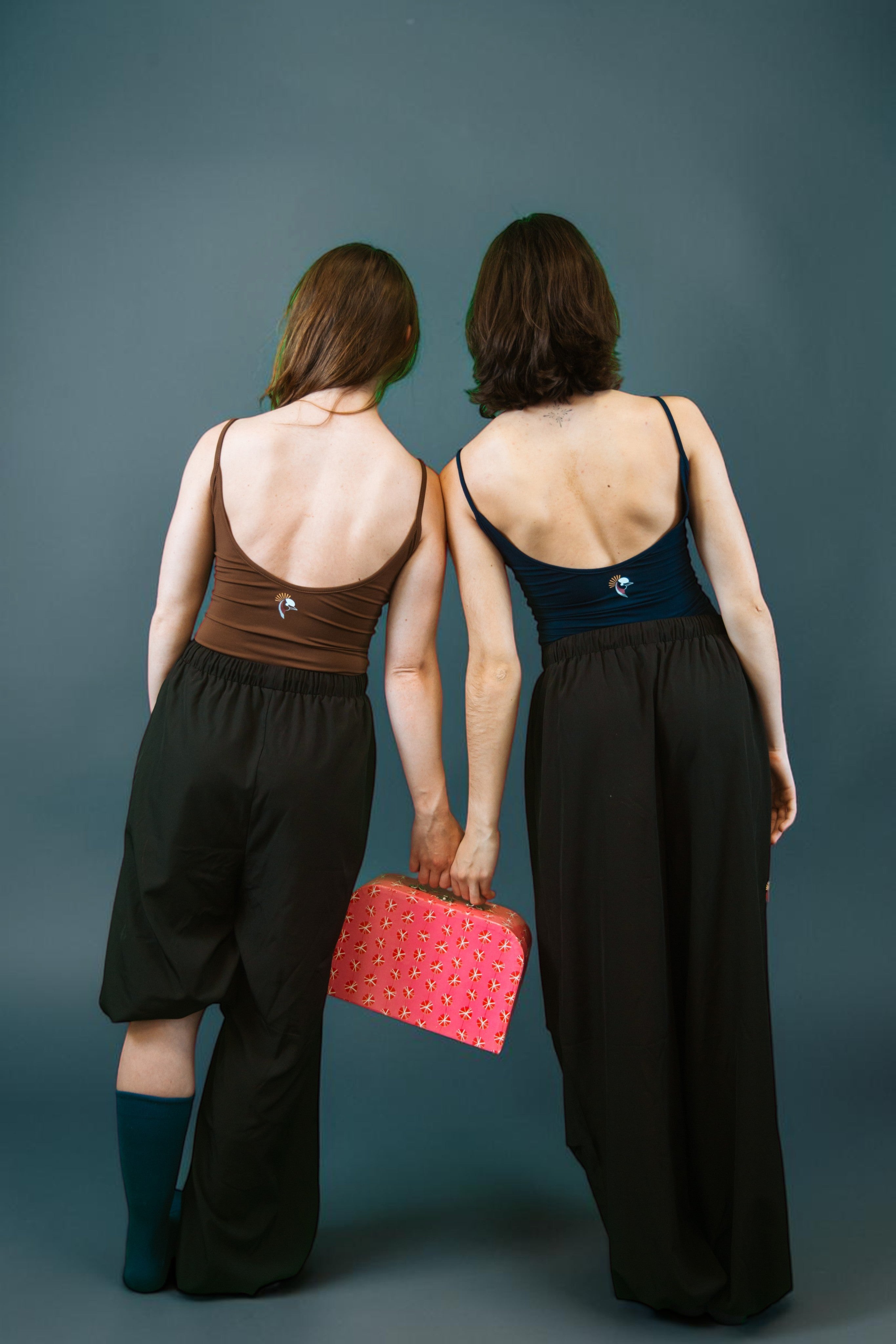 GROU Feather Top | Brown